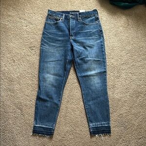 Lucky Brand High Rise Skinny Jeans - Classic Blue